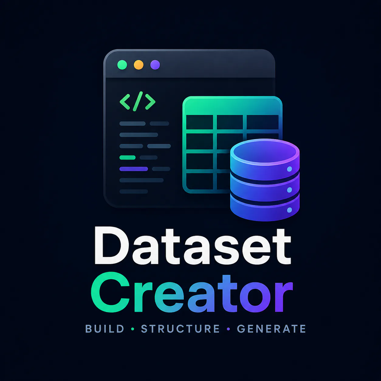 Dataset Creator logo