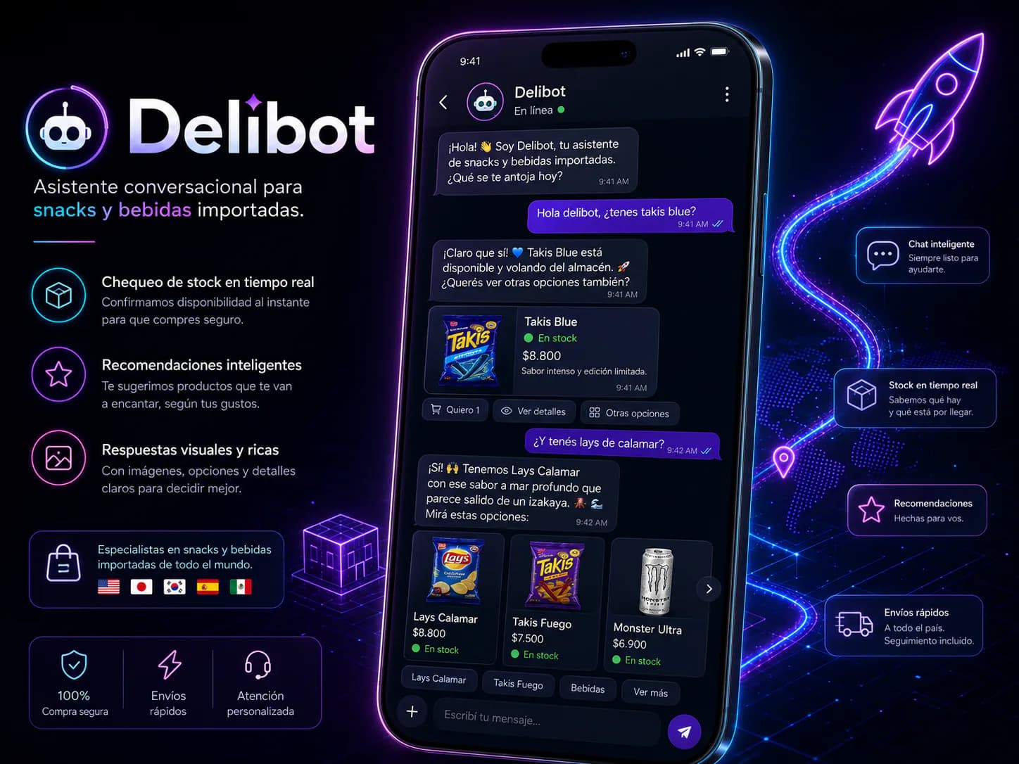 Delibot screenshot 3